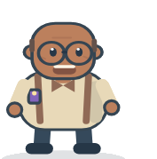 Cartoon boss character art